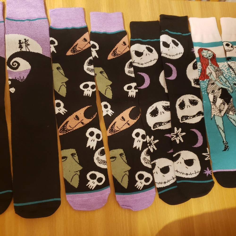 Nightmare Before Christmas Socks
